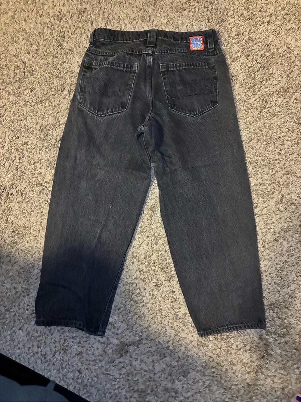 Men's Black Relaxed Fit Jeans